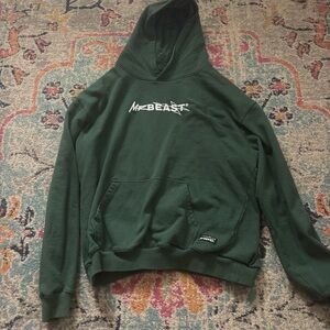Green Mr. Beast Hoodie